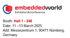 Invitation: Embedded World 2025